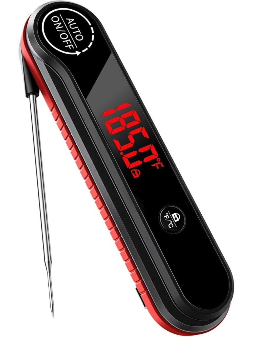Instant Read Meat Thermometer, Waterproof, Quick 0.3s Read, Kitchen Tool